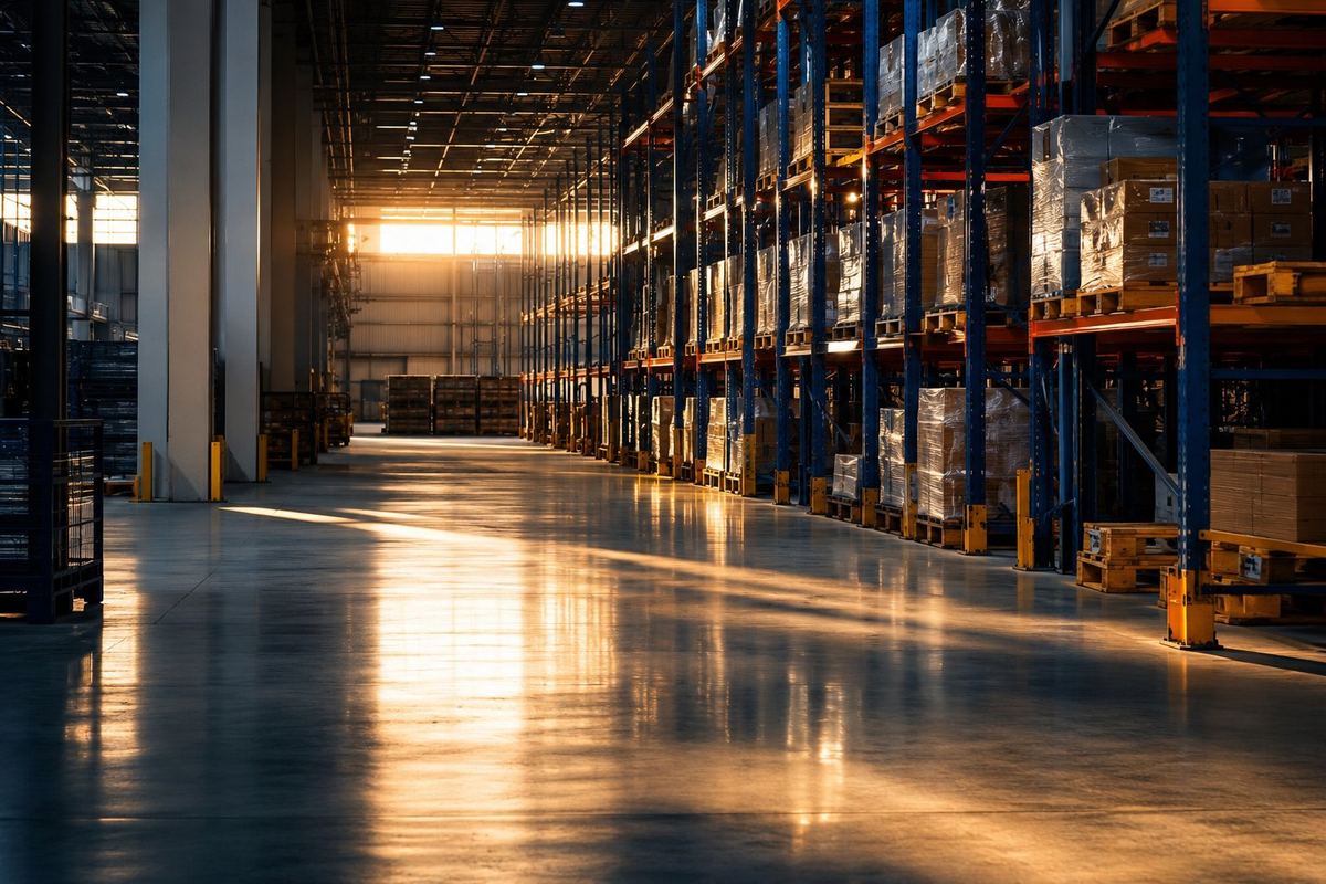 Warehouse cleaning